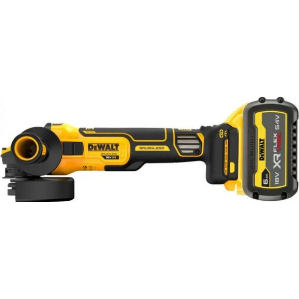 Фото - Акумуляторна кутова шліфмашина DeWALT DCG409VST1