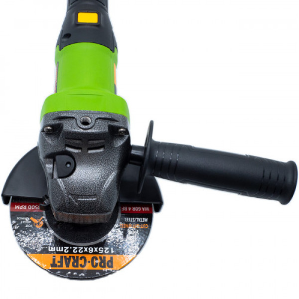 Картинка - Аккумуляторная угловая шлифмашина PROCRAFT PGA20 125 (без акб и зар.пристр.)