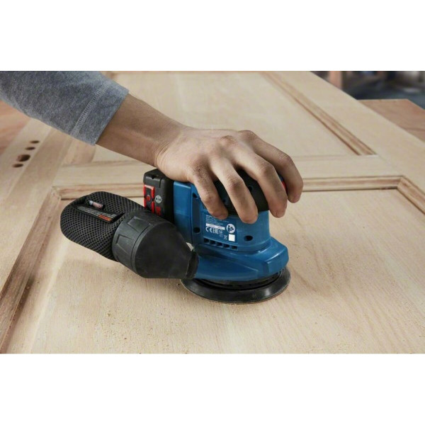 Фото - Акумуляторна ексцентрикова шліфувальна машина Bosch GEX 185-LI соло