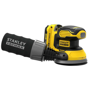 Шлифмашина эксцентриковая аккумуляторная STANLEY FatMax SFMCW220D1S