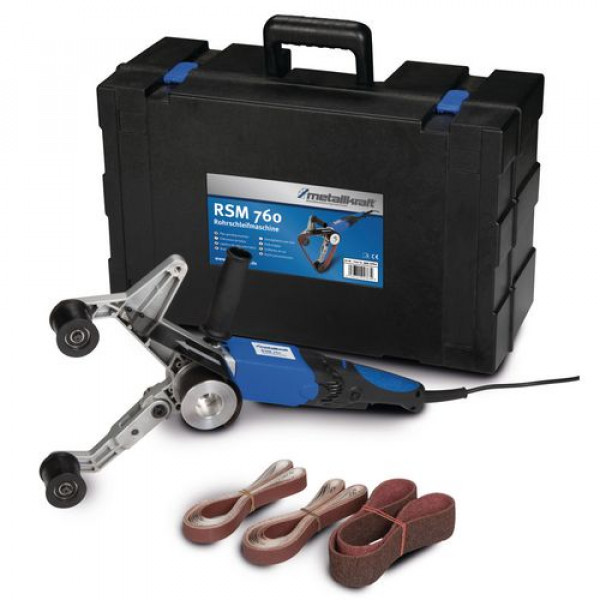 Картинка - Ленточная шлифмашина для труб Metallkraft RSM 760
