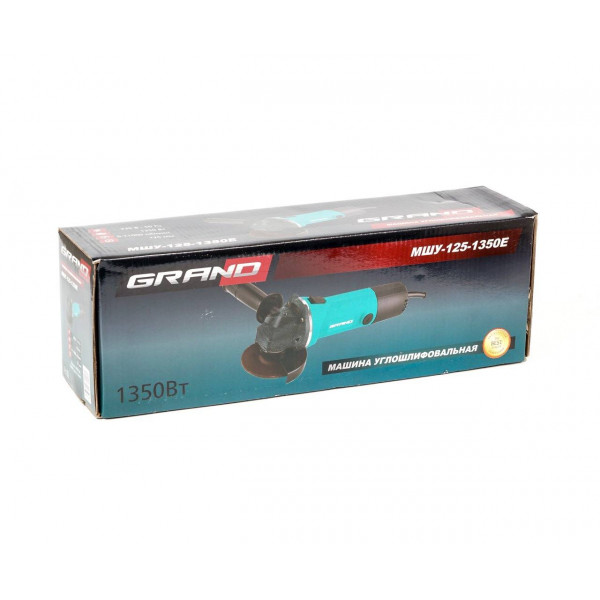 Картинка - Машина углошлифовальная МШУ-125-1350Е GRAND