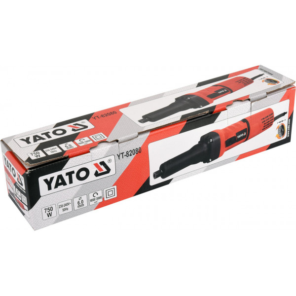 Картинка - Прямая шлифовальная машина Yato YT-82080