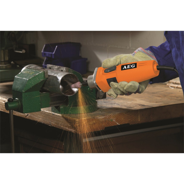 Картинка - Прямошлифовальная машина AEG GS500E