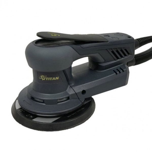Картинка - Шлифмашина эксцентриковая Titan PESM3-150 ES BRUSHLESS