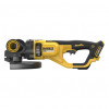 Картинка 1 - Шлифмашина угловая бесщеточная аккумуляторная DeWALT, FLEXVOLT 54 B XR Li-lon DCG460N