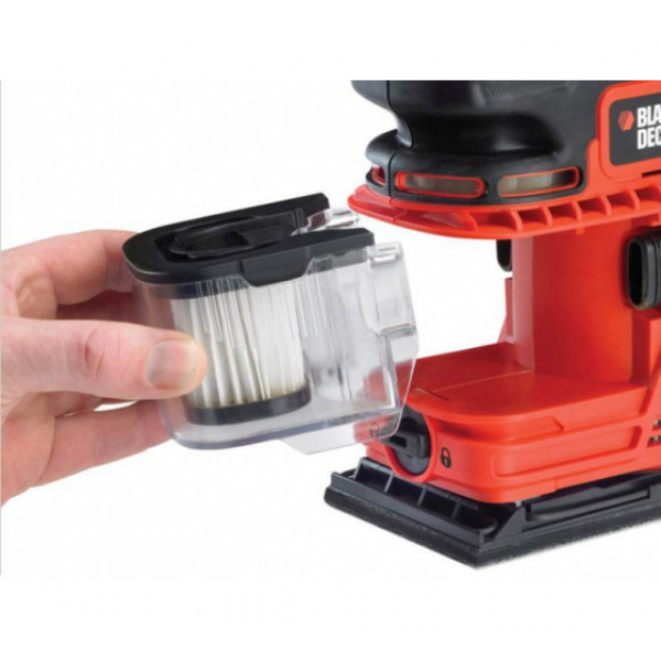 Картинка - Шлифмашина вибрационная BLACK+DECKER KA330EKA