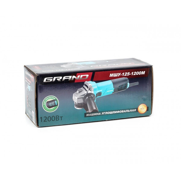 Картинка - Машина углошлифовальная МШУ-125-1200М GRAND