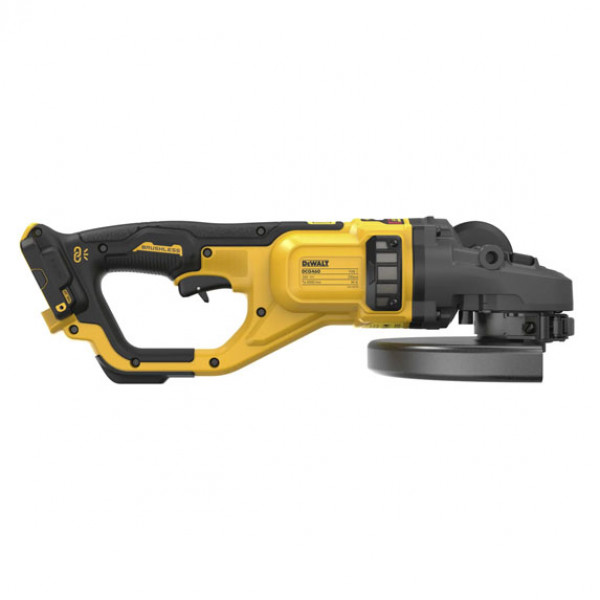 Картинка - Шлифмашина угловая бесщеточная аккумуляторная DeWALT, FLEXVOLT 54 B XR Li-lon DCG460NK