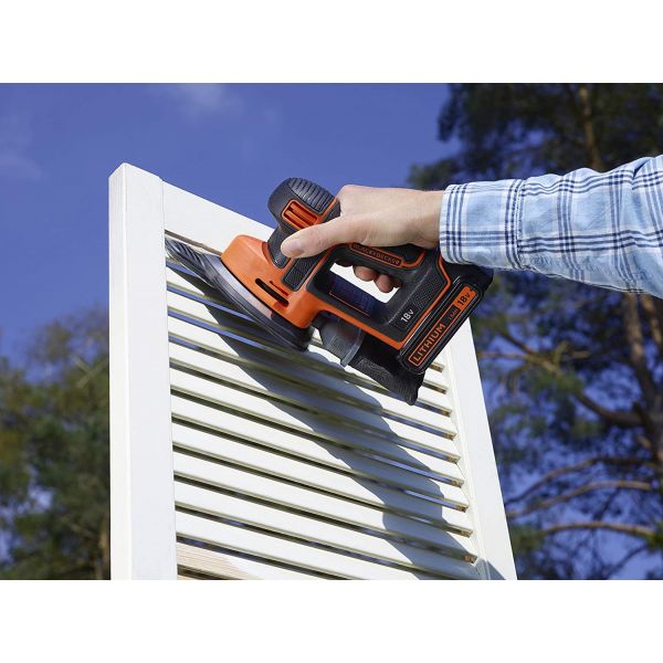 Фото - Шліфмашина вібраційна BLACK+DECKER BDCDS18N