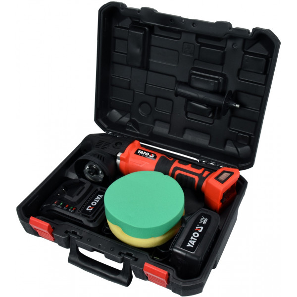 Фото - Полірувальна ексцентрикова машинка безщіткова Yato YT-82920