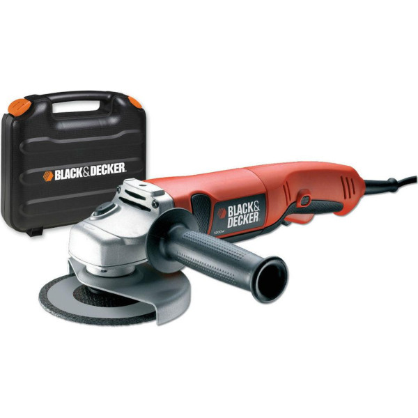 Картинка - Шлифмашина угловая Black&Decker KG2000K-QS