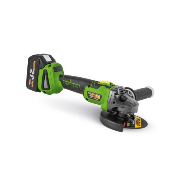 Картинка - Аккумуляторная угловая шлифмашина PROCRAFT PWA216/4 125 4Ah 21V 2