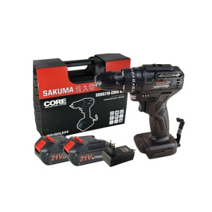 Акумуляторний ударний безщітковий дриль шуруповерт SAKUMA SD0621-CORE SET Акумуляторний ударний безщітковий дриль шуруповерт SAKUMA SD0621-CORE SET