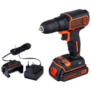 Дрель-шуруповерт аккумуляторная BLACK+DECKER BDCD18