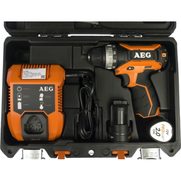 Фото - Акумуляторна дриль-шурупокрут AEG BS 12C2 Li-202с