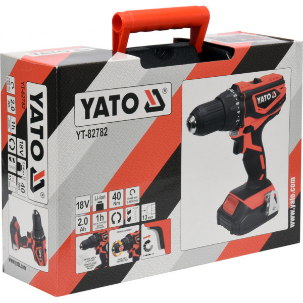 Фото - Дриль шуруповерт YATO YT-82782