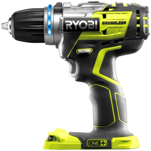 Картинка - Аккумуляторная дрель-шуруповерт Ryobi R18DDBL-0