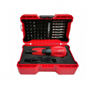 Акумуляторна викрутка з набором біт Bass Polska BP-5323 Акумуляторна викрутка з набором біт Bass Polska BP-5323