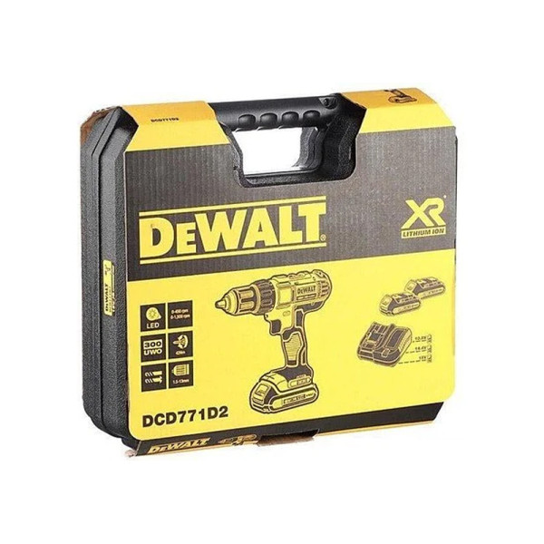 Фото - Дриль-шуруповерт акумуляторна DeWALT DCD771D2