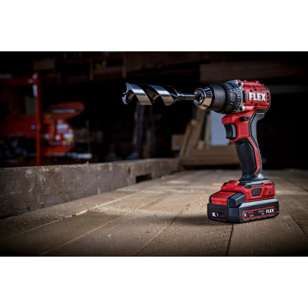 Картинка - Аккумуляторная ударная дрель FLEX PD 2G 18.0 EC LD/2.5 Set