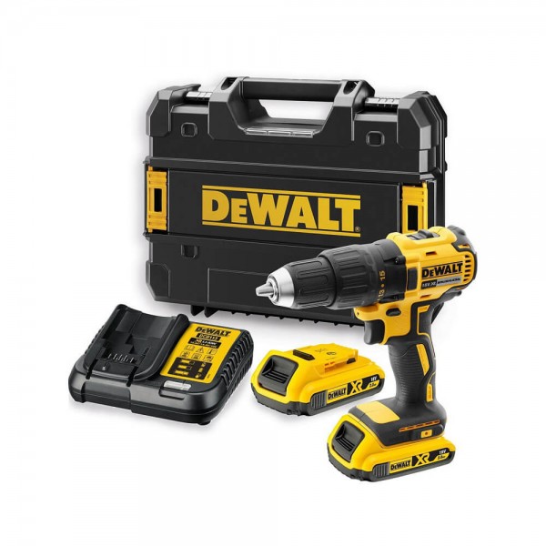 Картинка - Дрель-шуруповёрт аккумуляторная бесщеточная DeWALT DCD777D2T