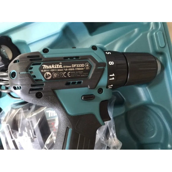 Фото - Дриль-шуруповерт MAKITA DF333DWYL1 акумуляторна