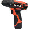 Картинка - Аккумуляторный шуруповерт YATO YT-82901