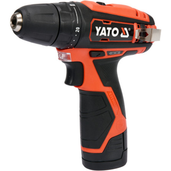 Картинка - Аккумуляторный шуруповерт YATO YT-82901