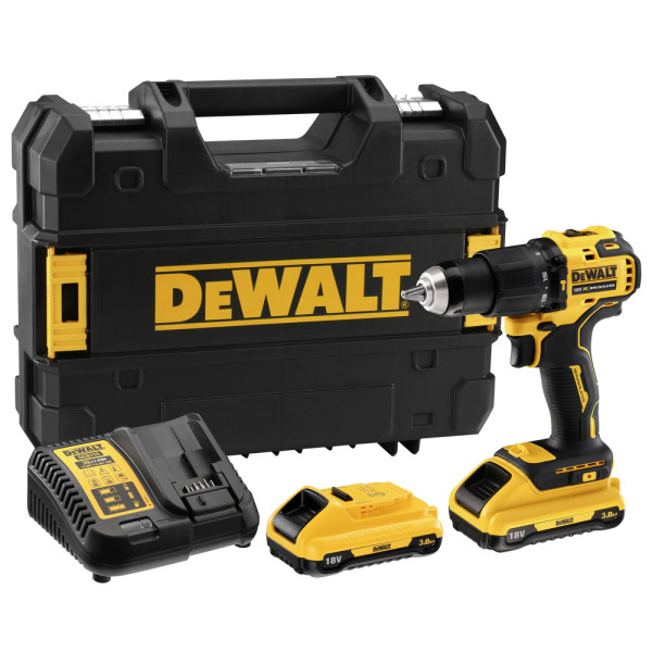 Картинка - Дрель-шуруповёрт аккумуляторная DeWALT DCD709L2T