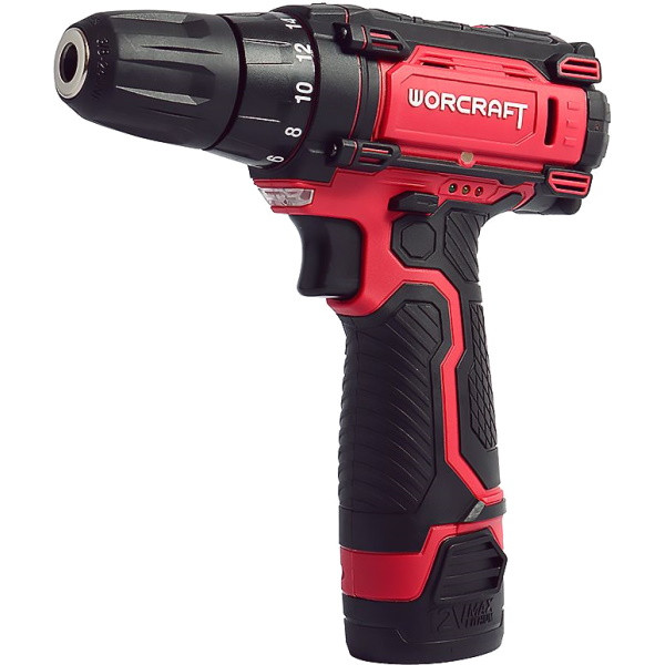 Картинка - Аккумуляторная дрель шуруповерт WORCRAFT WCD-12 Li