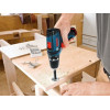 Картинка 3 - Аккумуляторный шуруповерт Bosch GSR 12V-15 + Набор бит и сверл (39 шт.) с 2 акб 12V (2Ah+4Ah) и GAL 12V-20 в мягком кейсе (0615990G6L)