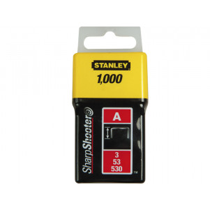 Скобы STANLEY 1-TRA206T тип "А", 10мм, для Степлеры ручного "Light Duty"