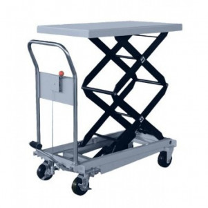 Гидравлический грузоподъемный стол Vulkan SYTJ-35S (серый)