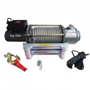 Лебедка автомобильная электрическая TITAN ПАЛ13000 Лебедка автомобильная электрическая TITAN ПАЛ13000