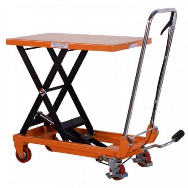 Картинка - Гидравлический грузоподъемный стол Vulkan SYTJ-15 (желтый)