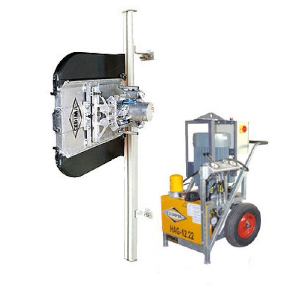 Картинка - Настенная пила с гидроприводом диска и електроприводом подачи CEDIMA WS-451EH