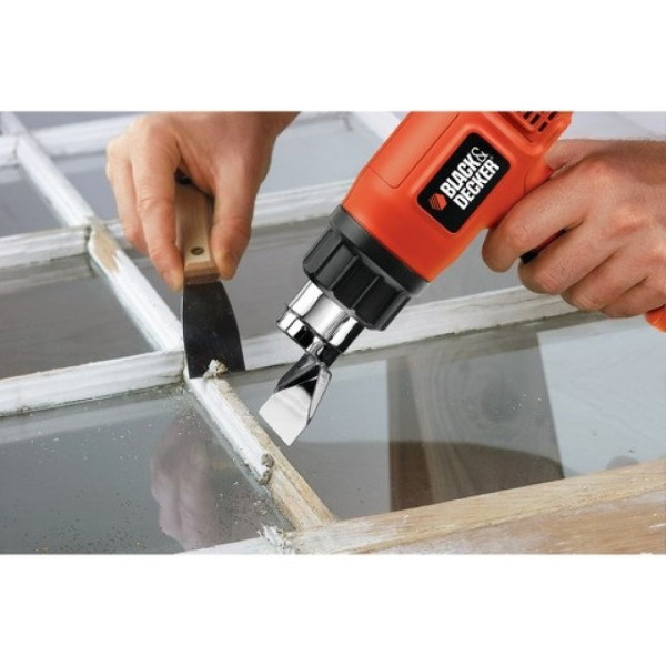 Картинка - Строительный фен Black+Decker KX1650