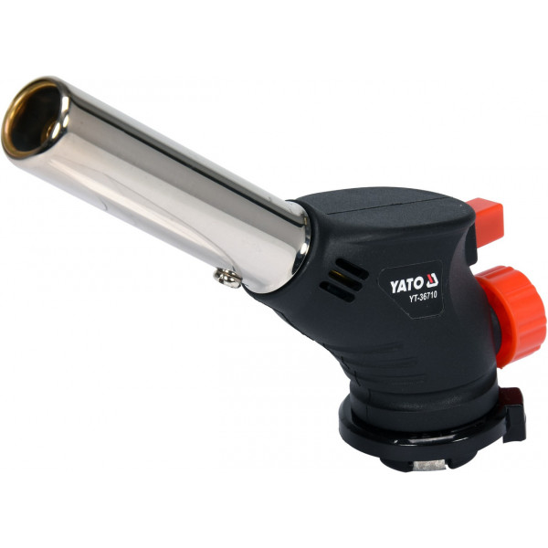 Картинка - Горелка газовая с пьезоподжигом YATO YT-36710