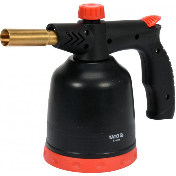 Фото - Газовий пальник - лампа з п'єзо-запалюванням YATO YT-36720
