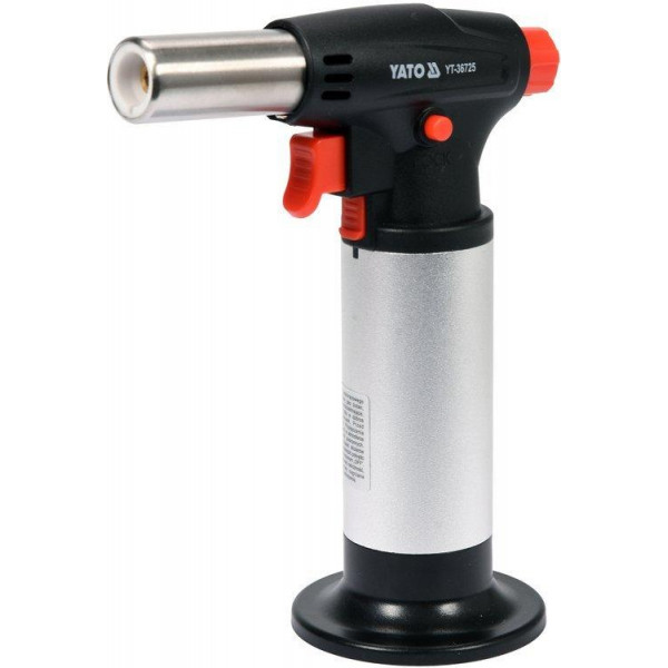 Картинка - Горелка газовая с пьезоподжигом YATO YT-36725