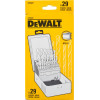 Картинка 2 - Набор сверл по металлу DeWALT DT5929 HSS-G (29 шт) 1-13 мм