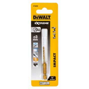 Сверло по металлу DeWALT DT50014 "TITANIUM IMPACT" HSS-Tin 8.5х70х101.5 мм