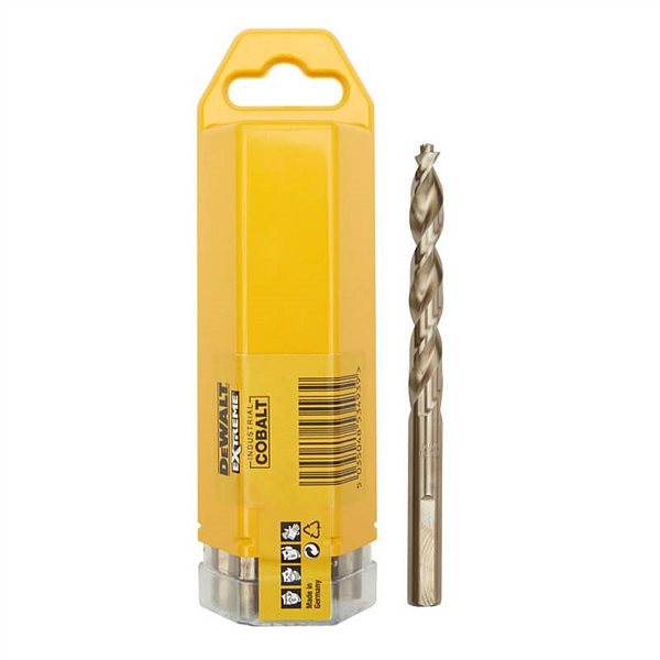 Фото - Набір свердел по металу DeWALT DT4934 "EXTREME INDUSTRIAL COBALT" HSS-CO (10 шт) 6.5х58х101 мм
