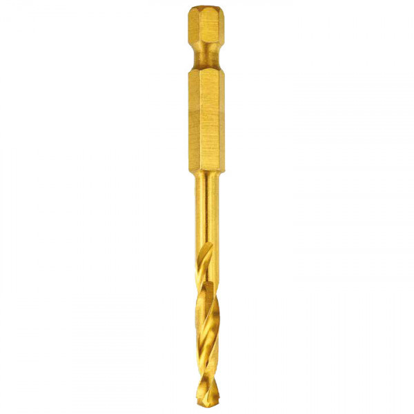 Картинка - Сверло по металлу DeWALT DT50016 "TITANIUM IMPACT" HSS-Tin 10х70х101.5 мм