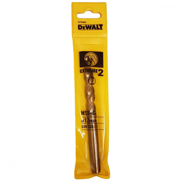 Фото - Свердло по металу DeWALT DT5226 HSS-G (промислове) 12х101х151мм