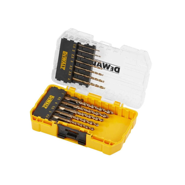 Фото - Набір свердел по металу DeWALT DT70710 EXTREME2 (13 шт) в кейсі TOUGH CASE системи TSTAK (1.5-7 мм)