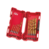 Картинка - Набор сверл по металлу HSS-G Shockwave Milwaukee 48894759 10 шт
