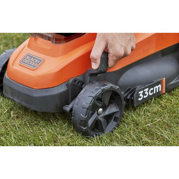 Картинка - Газонокосилка аккумуляторная BLACK+DECKER BCMW3318L2