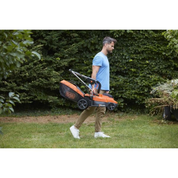 Картинка - Газонокосилка аккумуляторная BLACK+DECKER BCMW3318L2